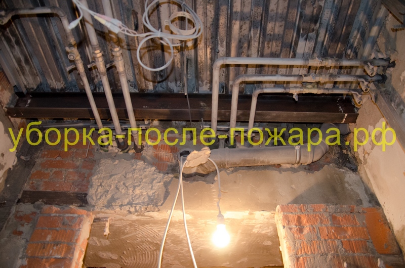 Восстановление электрической проводки в помещении после пожара